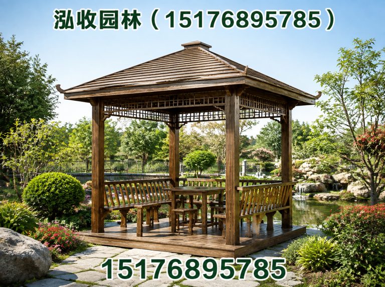 滁州京津冀防腐木工程展示图
